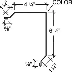 Agricultural Rake & Corner Trim | MBCI