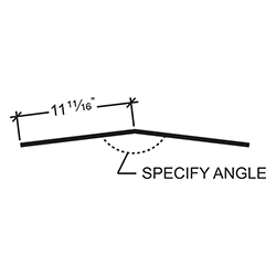 Ridge or Hip Support Plates